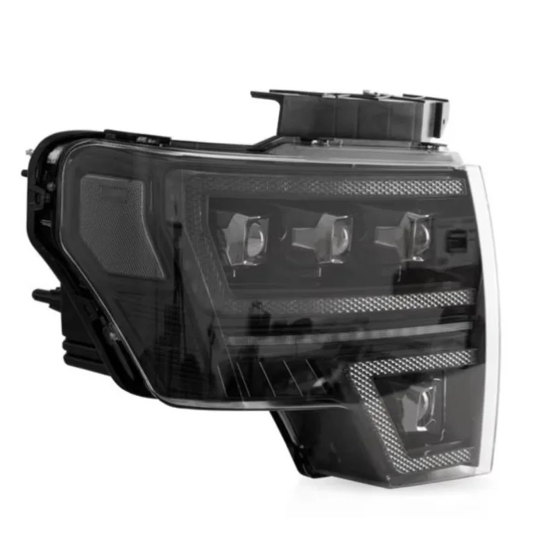 Car LED Lights Front Lamps Headlights Assembly for  F150 2009-2014 DRL Start-up Animation Running Light